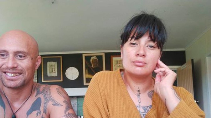 Manga Puhi received a positive Covid test result today. Wife Rosalina tested positive a week ago. (Photo / Supplied)