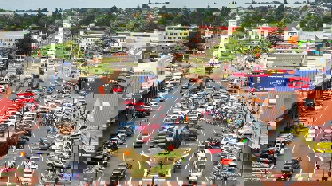 An elderly Feilding woman was allegedly rushed at with a machete and had her car stolen as police tried to stop a fleeing driver’s mayhem across Manawatū. Photo / File