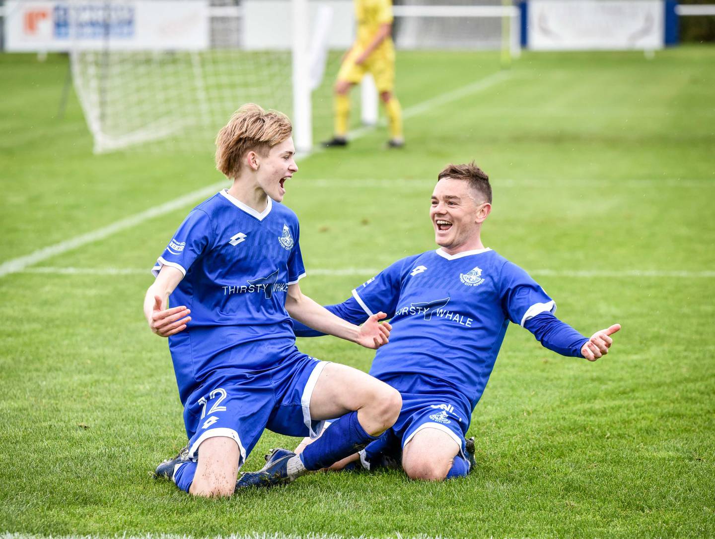 Liam Schofield - pictured with Sam Lack who is on the left - says his team-mates want to help as much as they can people left devastated by Cyclone Gabrielle. Photo / Ian Cooper