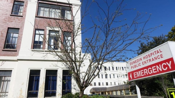 Dunedin Hospital said on Thursday that it was at high capacity and one reason was an increase in the number of people going to the emergency department. Photo /RNZ / Ian Telfer