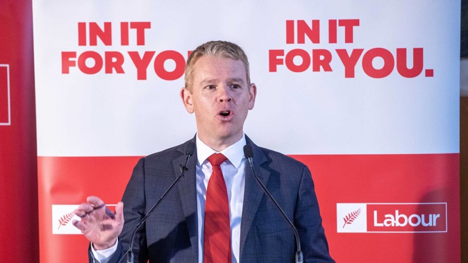 Labour leader Chris Hipkins will likely be pleased with his party returning to the 30s after a poll last week found Labour had dropped to 27.1 per cent. Photo / Mark Mitchell