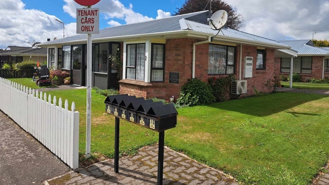 Residents of the pensioner units in Stratford are concerned by a proposed rent increase put forward by Stratford District Council, the property owner. Photo / Ilona Hanne