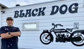 Black Dog Tavern owner Brendon Wilson outside the pub in Makotuku. Photo / Jack Riddell