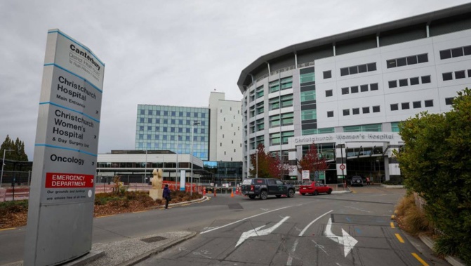 The woman was admitted to Christchurch Hospital and tried accessing the free taxi voucher, but was declined by staff. Photo / RNZ / Nate McKinnon