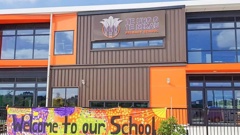 The nine-year-old boy was enrolled in Te Uho o te Nikau Primary School yesterday.