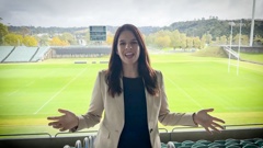 Erica Stanford MP wants to save the North Shore Stadium in Albany. Photo / Supplied