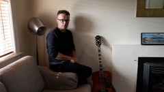 Joe France was duped by a scammer on Facebook Marketplace when he tried to buy a guitar for his daughter. Photo / Dean Purcell