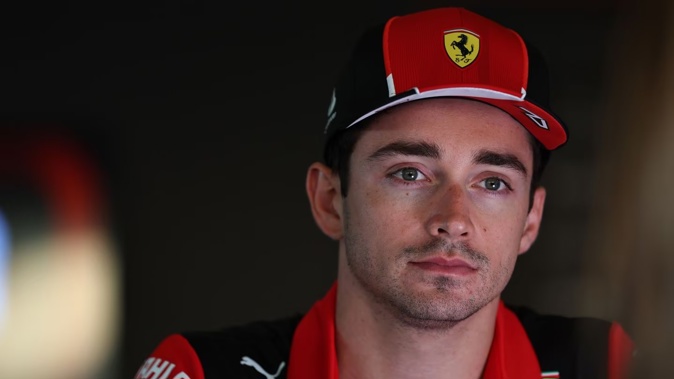 Ferrari driver Charles Leclerc. Photo / Photosport