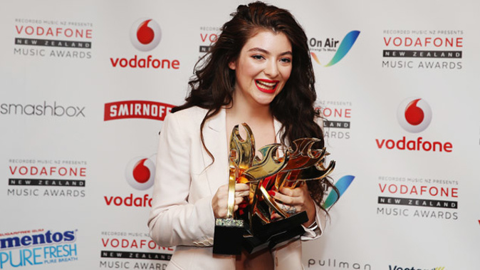 Lorde has had a night to remember at the VNZMA's. (Getty Images)