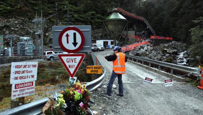 Road to Pike River mine (Getty Images)