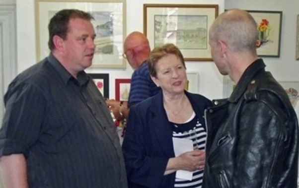 Stephen Anderson, left, and his mother Helen Anderson (NZME. News)