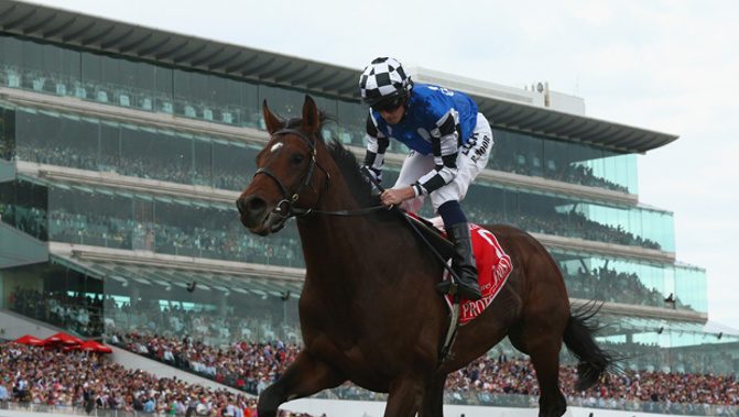 Protectionist wins the Melbourne Cup (Getty Images)