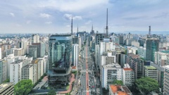 São Paulo, the biggest urban economy in Brazil. Fonterra and Nestlé created DPA to manufacture and commercialise dairy products across Latin America. Photo / Getty Images