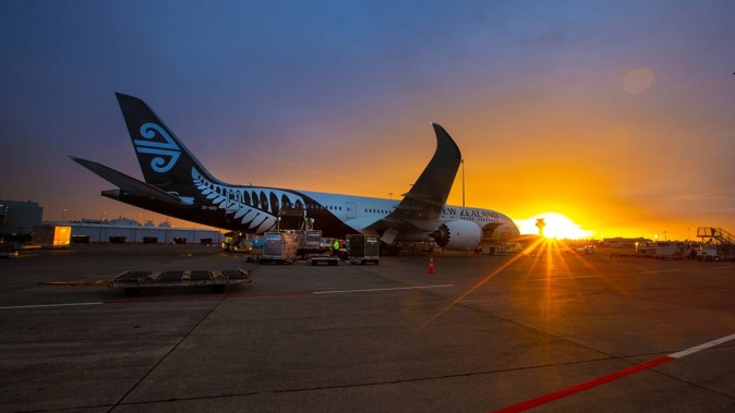 An Air New Zealand Boeing 787-9 Dreamliner at Auckland International Airport. Photo / File / Brett Phibbs
