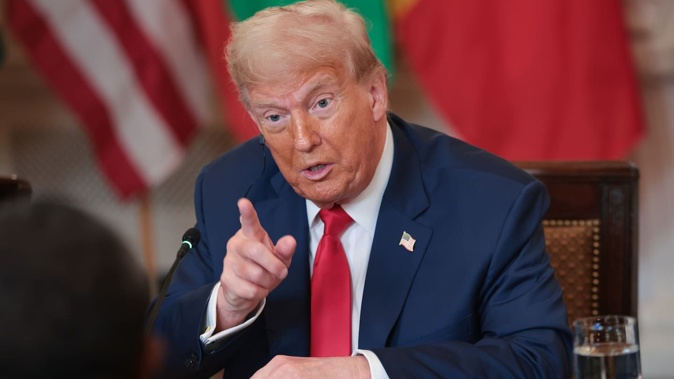 Donald Trump wants his supporters to move on from the Epstein case. Photo / Getty Images