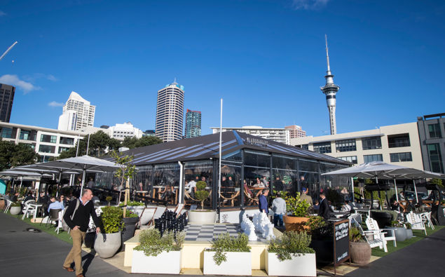 Headquarters in Auckland's viaduct. (Photo / NZ Herald)