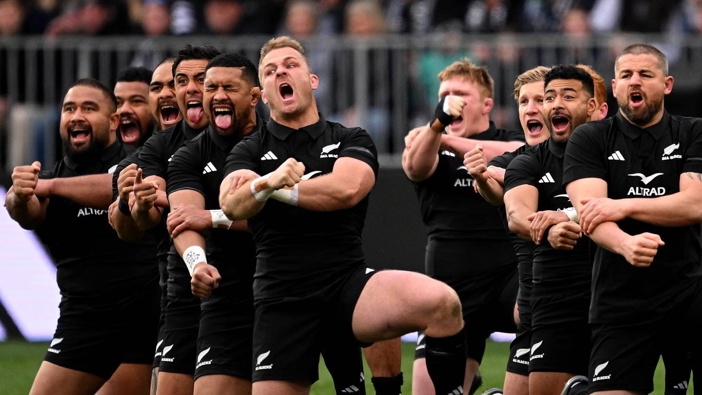The All Blacks needed a late surge to beat the Wallabies. Photo / Getty Images