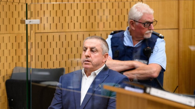 David Charles Benbow denies murdering Michael McGrath and is standing trial at the High Court in Christchurch. Photo / Kai Schwoerer, Stuff, Pool