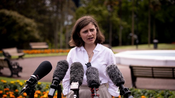 Green Party Tertiary Spokesperson Chlöe Swarbrick. Photo / Dean Purcell