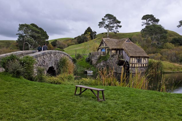 Hobbiton in Matamata. Photo / NZ Herald