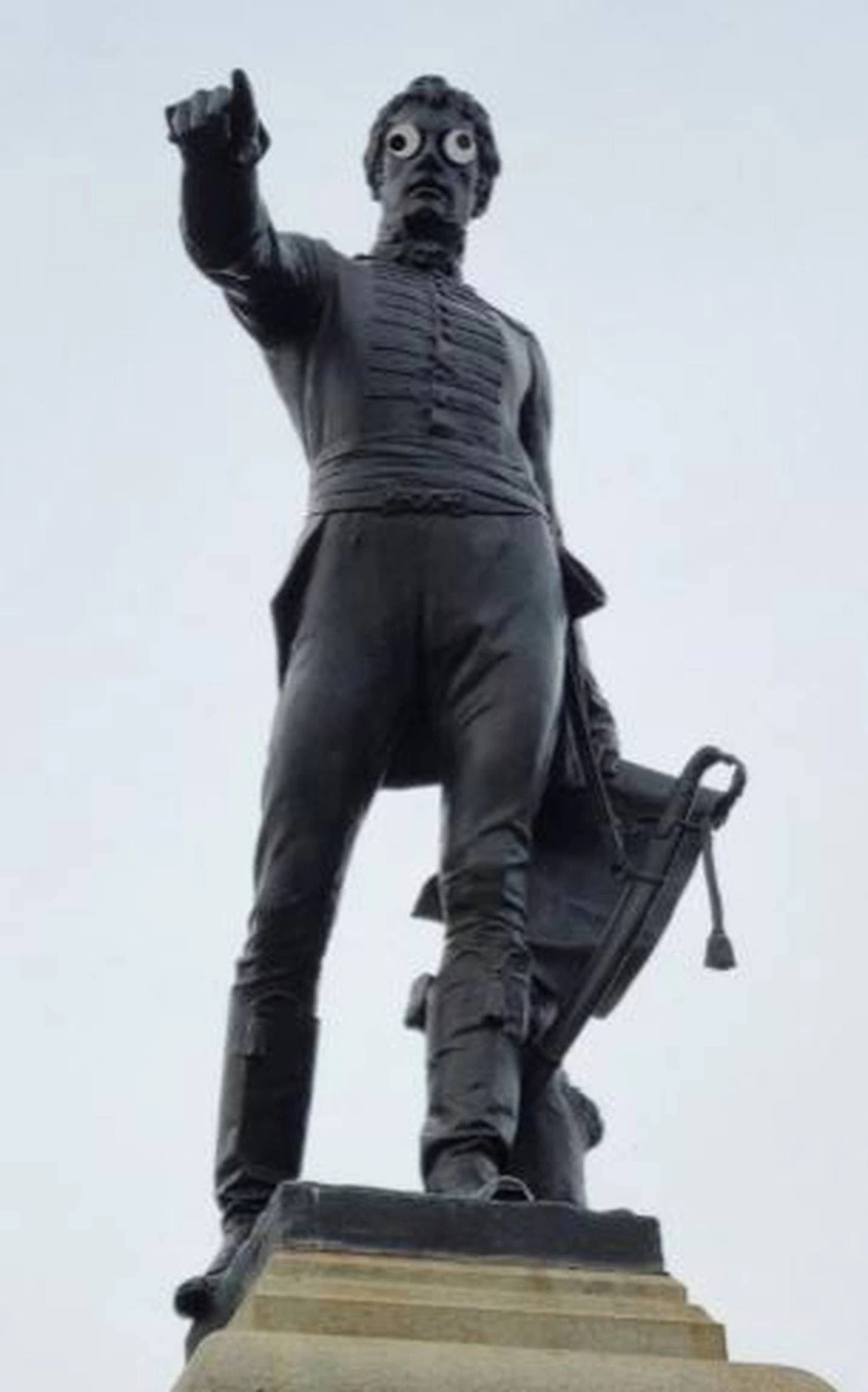 Prankster goes rogue with googly eyes