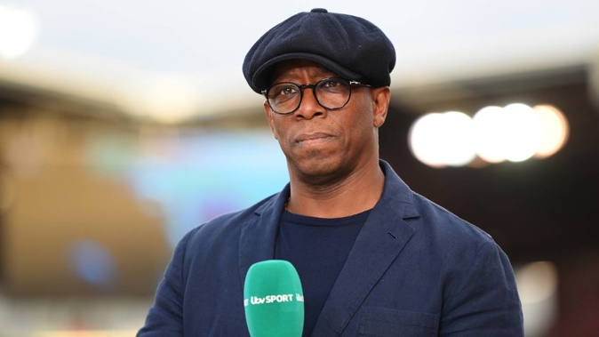 Arsenal legend and football pundit Ian Wright. Photo / Getty