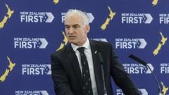 Former Labour minister Stuart Nash made an appearance at New Zealand First's convention in Palmerston North over the weekend. Photo / Mark Mitchell