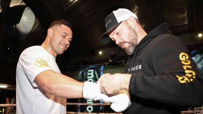 Joseph Parker last fought in December 2021 where he claimed a unanimous decision win over Derek Chisora. (Photo / Photosport)