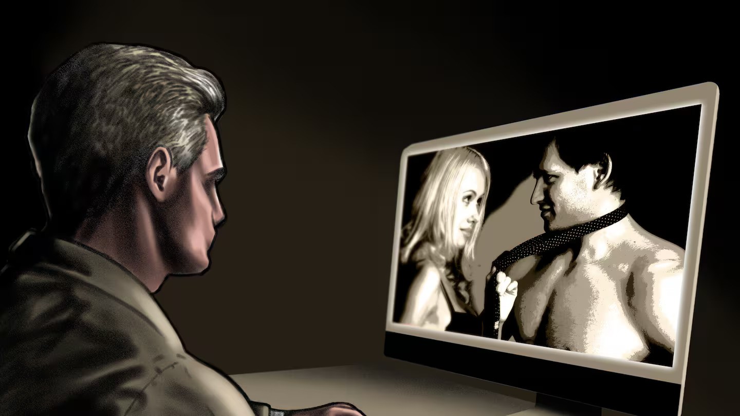 The owner of the law firm would regularly watch pornography on his work computer. Illustration / Paul Slater