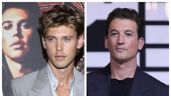 Austin Butler's Elvis and Miles Teller's Bradley Bradshaw in Top Gun went head-to-head for box office top billing over the weekend. Photos / Getty Images