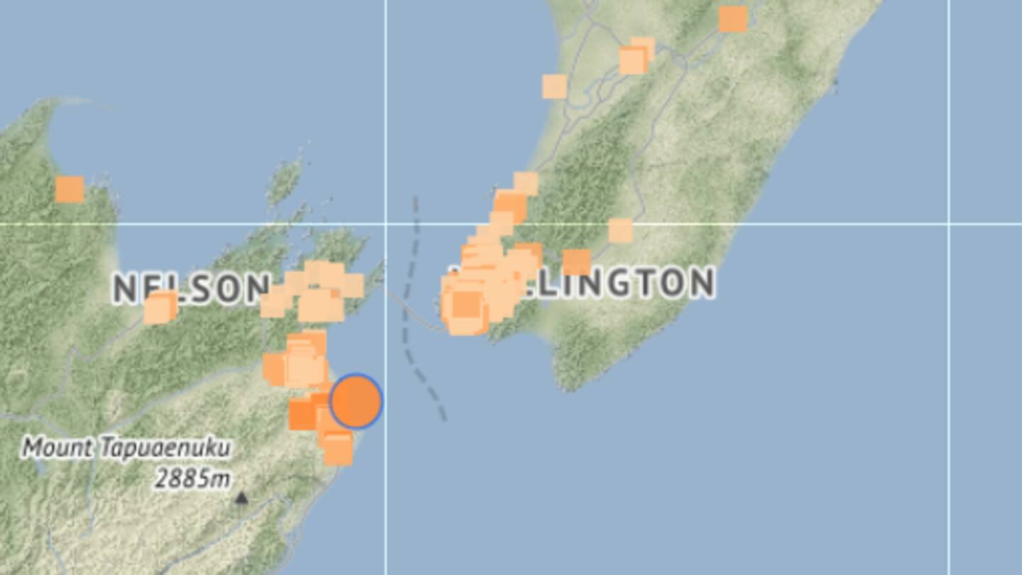 Moderate 4.4 magnitude quake shakes central New Zealand