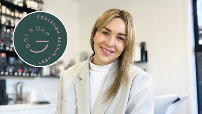 Mount Maunganui hairdresser Aleisha Samson's online platform, Got A Gap, lets businesses list last-minute cancellations at a discount to fill empty spots.