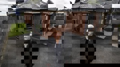 Ali Shakir fears he could lose his Botany home as a result of the Airport to Botany Rapid Transit Project. Photo / Dean Purcell