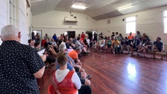 The hui was attended by 140 people including recreational and commercial divers and fishers.