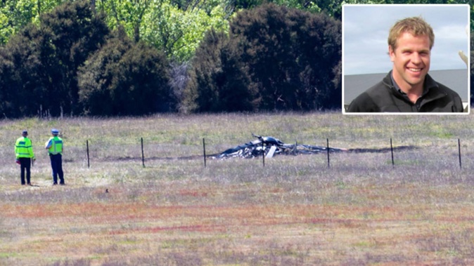 Pilot Nick Wallis was one of three people killed in a helicopter crash near Wānaka Airport. Photo / James Allan
