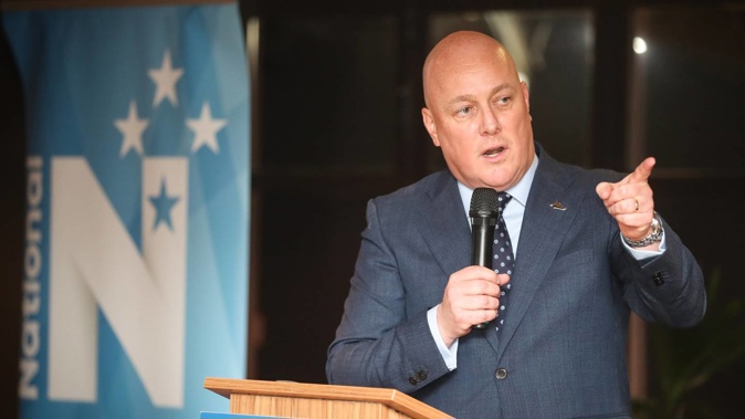 Christopher Luxon said National had been improving candidate selection. (Photo / Jason Oxenham)