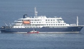 The cruise ship MV Hondius. Photo / AFP
