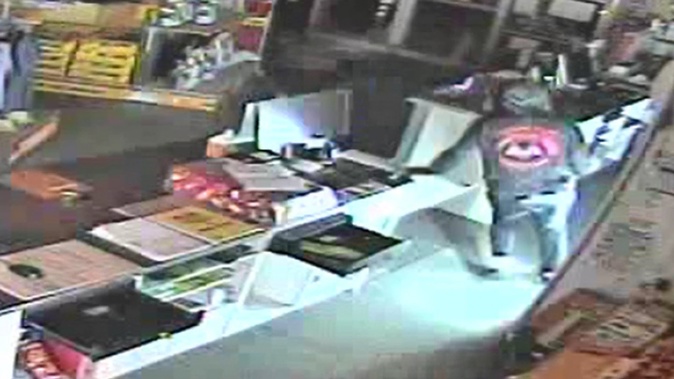 Four offenders were involved, two of whom entered the premises and took multiple items. Photo / Supplied