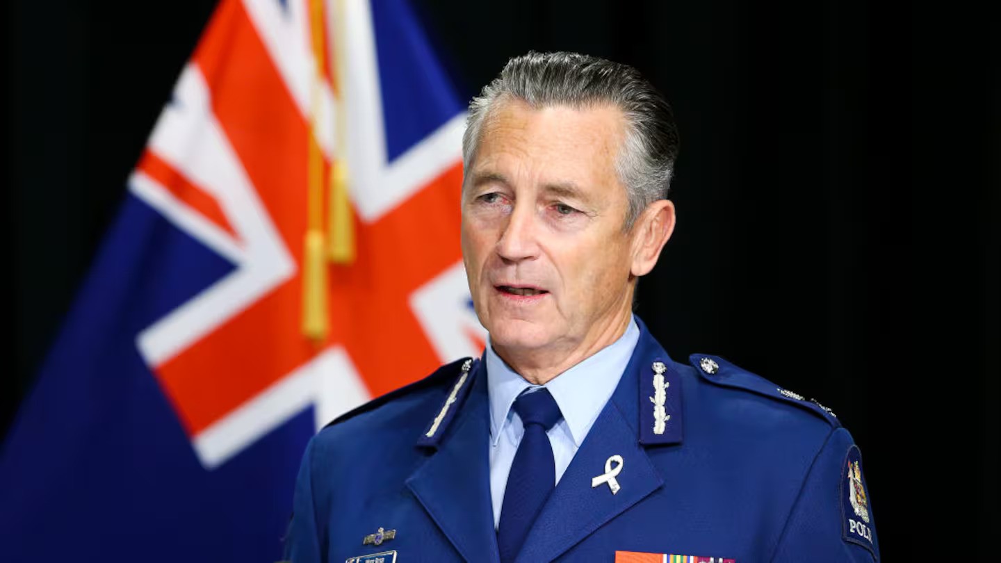 Mike Bush was New Zealand's Police Commissioner from 2014 to 2020. Photo / Hagen Hopkins, Pool, Getty Images