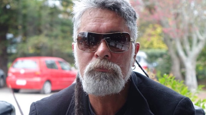 Black Power member Kevin Moore has failed in his bid for a judicial review of decisions relating to the land he is illegally occupying. Photo / RNZ