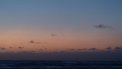 Julie Machado said the contrail lined up with the expected time and location of the comet. Photo / Julie Machado