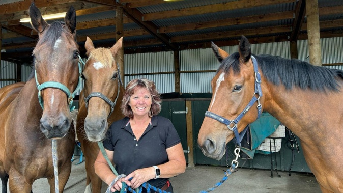 EIT executive dean and professor Nat Waran is figuring out how happy racehorses actually are. Photo / Supplied