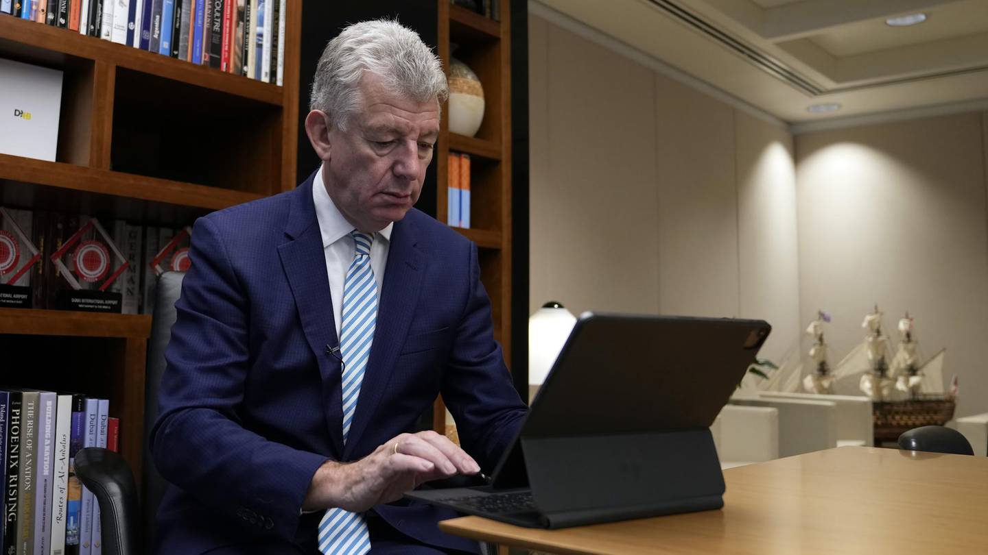 Dubai International Airport passenger numbers surpassed pre-COVID-19 pandemic levels in the third quarter of 2022, Griffiths said, causing the airport to revise its annual forecast by another 1 million passengers. Photo / Kamran Jebreili