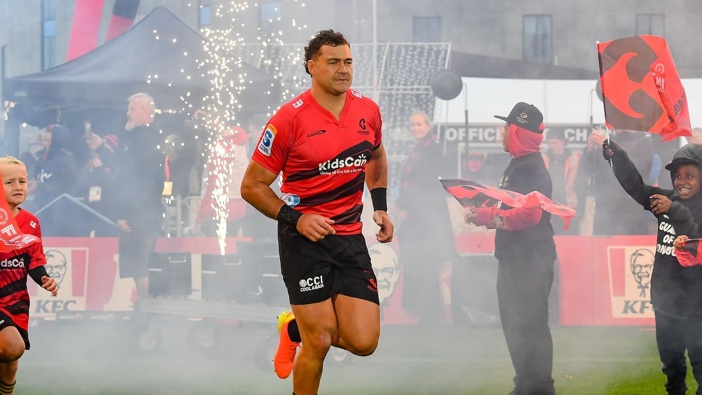 David Havili will captain the Crusaders in the upcoming Super Rugby Pacific season. Photo / John Davidson / www.photosport.nz