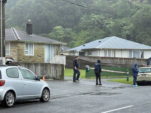 One person was killed and another suffered critical injuries in a shooting in Stokes Valley on December 16. Photo / Georgina Campbell