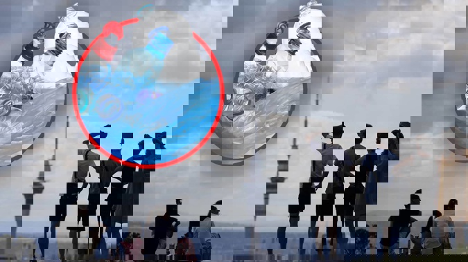 Revealed: Falling from the sky - the plastic dropping on Auckland