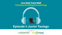 The Country: Farmstrong's Live Well, Farm Well- Junior Taulago