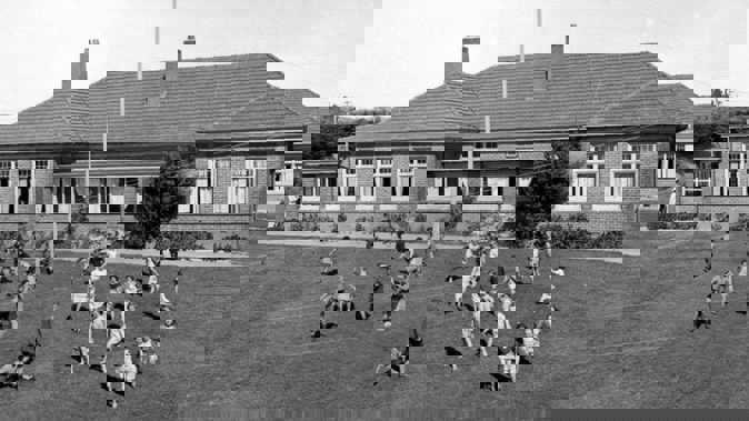 Glendining Presbyterian Children’s Homes, pictured in 1950. Photo / Evening Star