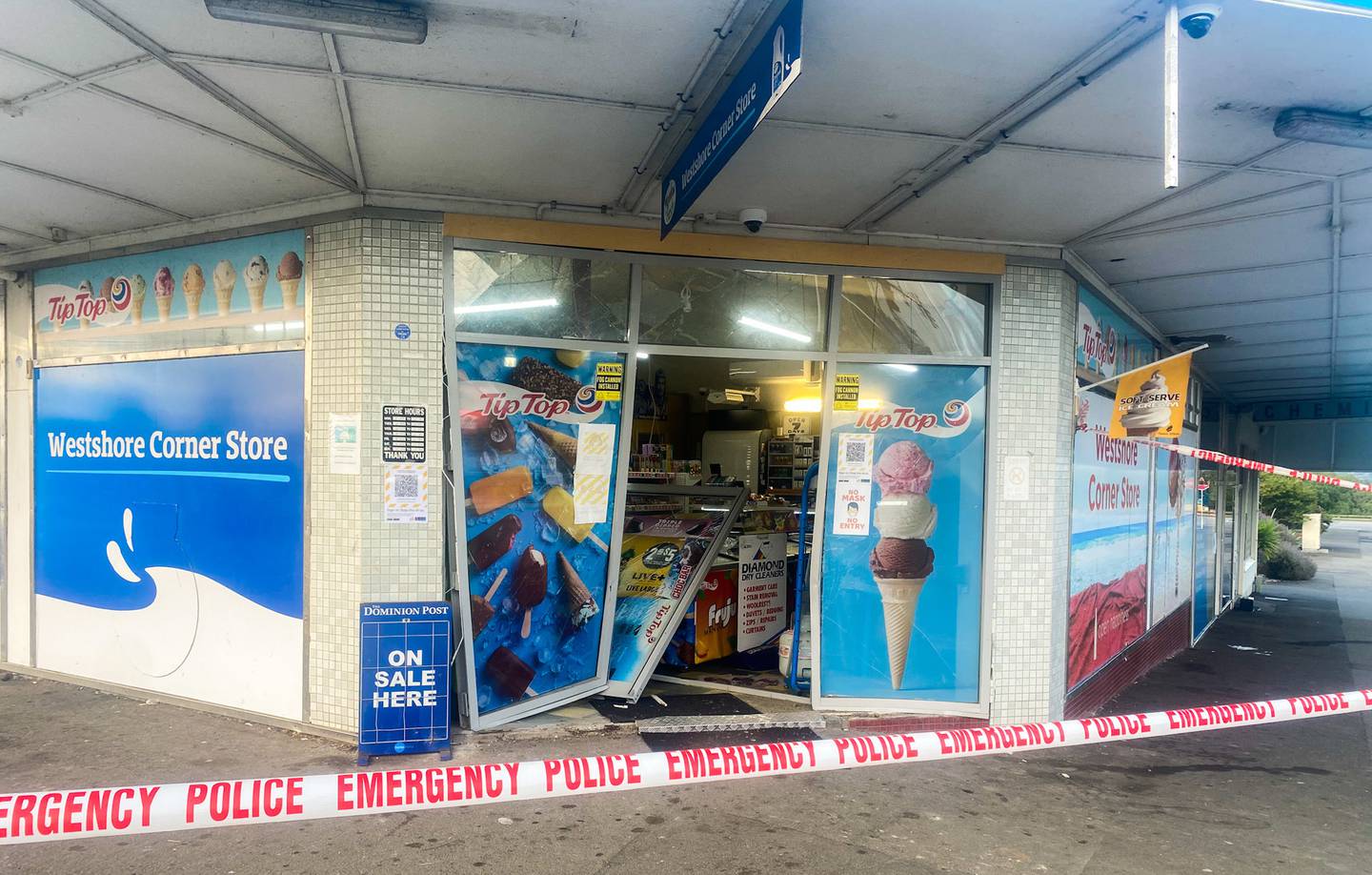 The Westshore Corner Store.Photo / Paul Taylor