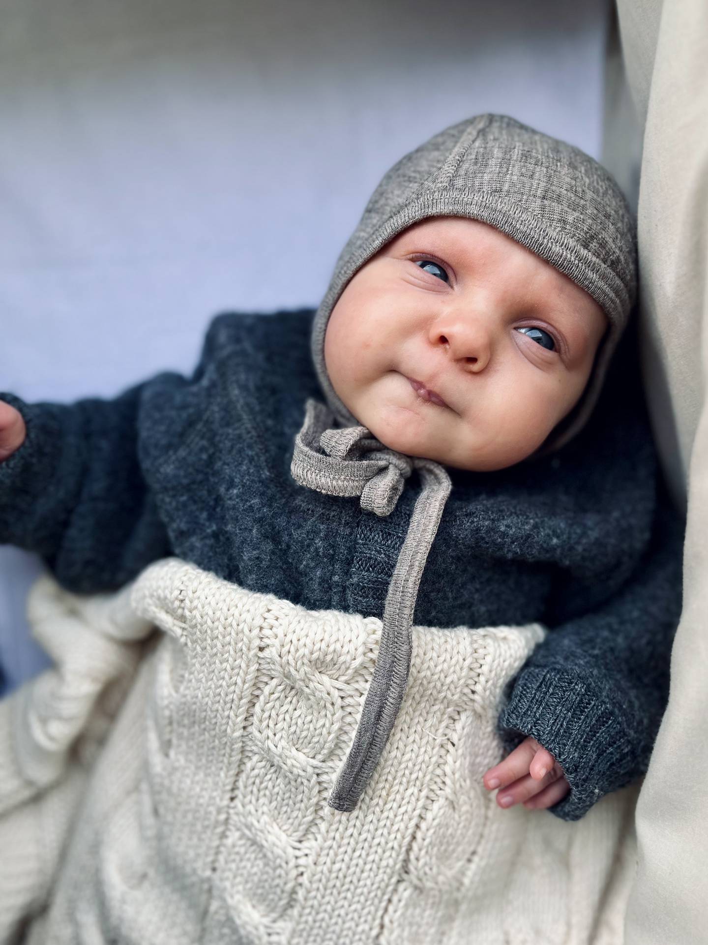 Lumi was always covered in layers of wool to keep her warm. Photo / Supplied